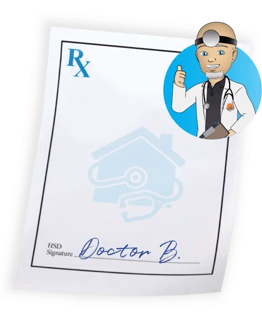 A prescription for home services signed by Doctor B