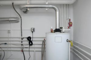 pipes of a water heater