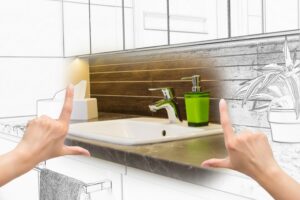 hands-held-up-looking-at-bathroom-blueprint-concept
